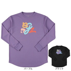 エゴザル（EGOZARU）（メンズ、レディース）バスケットボールウェア マルチスクリプト 長袖Tシャツ EZFW25ULS013