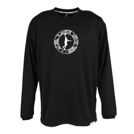 インザペイント（IN THE PAINT）（メンズ、レディース）バスケットボールウェア ナチュラル サークルカモ 長袖シャツ ITP25422BLK