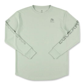エゴザル（EGOZARU）（メンズ、レディース）バスケットボールウェア ワンサイドラインスリーブロゴ ロングスリーブTシャツ EZFW25ULS001C225