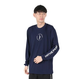 インザペイント（IN THE PAINT）（メンズ、レディース）バスケットボールウェア 長袖Tシャツ ITP24413NVY