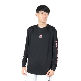 エゴザル（EGOZARU）（メンズ、レディース）バスケットボールウェア スリーブロゴ ロングスリーブTシャツ EZLT-F2206C038