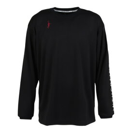 インザペイント（IN THE PAINT）（メンズ、レディース）バスケットボールウェア 長袖シャツ ITP25402BLK
