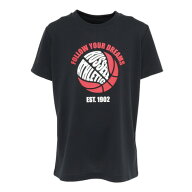 ラッセル（RUSSELL）（キッズ）バスケットボールウェア ジュニア DREAMS 半袖Tシャツ RBBJ26S001 BLK
