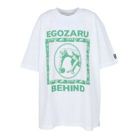 エゴザル（EGOZARU）（メンズ、レディース、キッズ）バスケットボールウェア ビジネスオーバーサイズド半袖Tシャツ EBSS26UST003C002