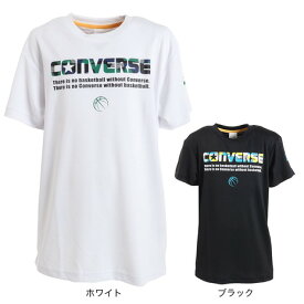 コンバース（CONVERSE）（キッズ）バスケットボールウェア ジュニア プリントTシャツ CB431354