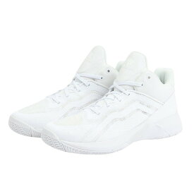 エゴザル（EGOZARU）（メンズ）バスケ シューズ バッシュ EGO AWAKE 1.5 エゴアウェイク 安定 ミッドカット 白 EZFW23-009-220