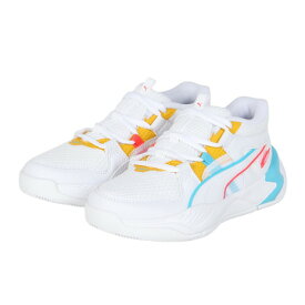 プーマ（PUMA）（キッズ）ジュニアバスケットシューズ バッシュ UPROAR 31216408