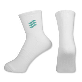 エゴザル（EGOZARU）（メンズ、レディース）バスケットボール スリークランク ワンポイントソックス EZAL99USC001C357