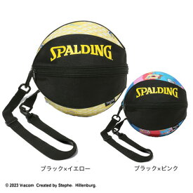 スポルディング（SPALDING）（メンズ、レディース、キッズ）バスケットボール ボールバッグ スポンジ・ボブ 1個入れ 49-002S