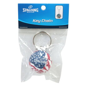 スポルディング（SPALDING）（メンズ、レディース、キッズ）キーチェーン スター&ストライプス 11-009
