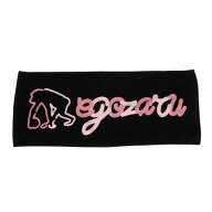 エゴザル（EGOZARU）（メンズ、レディース、キッズ）マルチスクリプトツートーンスポーツフェイスタオル …