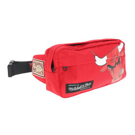 ミッチェルアンドネス（Mitchell&Ness）（メンズ、レディース、キッズ）NBA シカゴブルズ ボディバッグ Fanny Pack-CBU ウエストポーチ CBFPBA19300-RED