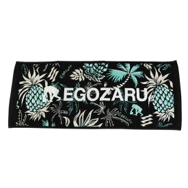 エゴザル（EGOZARU）（メンズ、レディース、キッズ）パイナップルアロハ スポーツフェイスタオル EZSS25UTW007C001