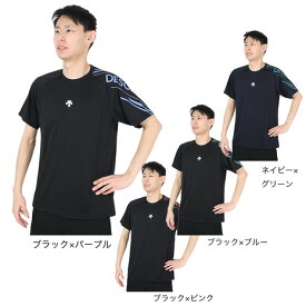 デサント（DESCENTE）（メンズ）バレーボールウェア 半袖プラクティスシャツ XB DX-B2844XB