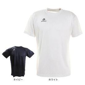 ファイテン（PHITEN）（メンズ） Tシャツ 半袖 RAKUシャツ クルーネック 吸汗速乾 ロゴ 3117JG252 バレーボールウェア スポーツウェア