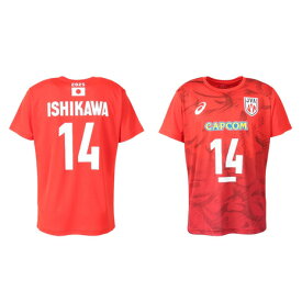 アシックス（ASICS）（メンズ、レディース）バレーボールウェア バレー応援Tシャツ 男子 日本代表 2025 石川 祐希 2053A286.601