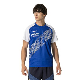 ミズノ（MIZUNO）（メンズ、レディース）陸上ウェア シャツ N-XTプラクティス 半袖Tシャツ U2MAB01525 速乾
