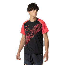 ミズノ（MIZUNO）（メンズ、レディース）陸上ウェア シャツ N-XTプラクティス 半袖Tシャツ U2MAB01596 速乾