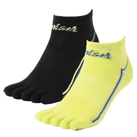 ニシ・スポーツ（NISHI）（メンズ、レディース）陸上 ソックス 靴下 T&Fプラクティス5フィンガーソックス 2足組 2811A033.001 速乾