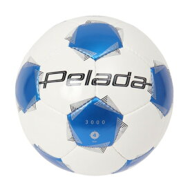モルテン（molten）（キッズ）サッカーボール 4号球 検定球 ペレーダ3000 シロ×アオ F4K3000-WB