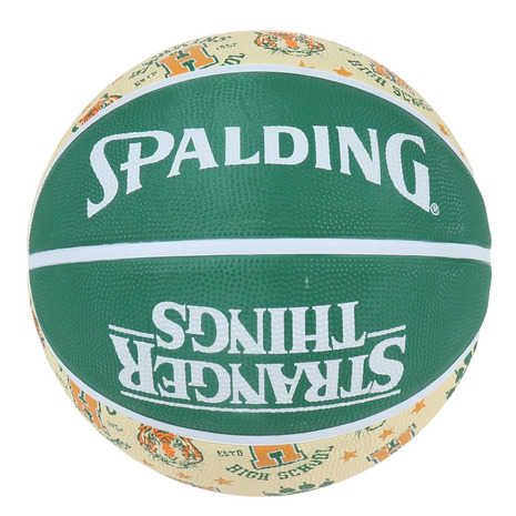 スポルディング（SPALDING）（メンズ）バスケットボール 7号球 ストレンジャー・シングス ホーキンス ドッグボーン ラバー 84-864Z 屋外 室外