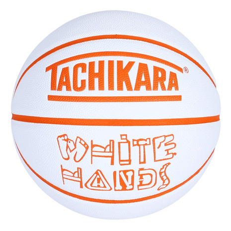 タチカラ（TACHIKARA）（メンズ）バスケットボール 7号球 WHITE HANDS