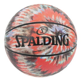 スポルディング（SPALDING）（レディース、キッズ）バスケットボール スパイラルダイ レッド 6号球 ラバー 84-807J