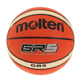 モルテン（molten）（キッズ）バスケットボール 5号球 (小学校用) ジュニア GR5 BGR5-OI 自主練 屋外 室外