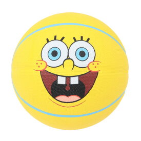 スポルディング（SPALDING）（キッズ）バスケットボール 5号球 スポンジ・ボブ スマイル ラバー 85-128J