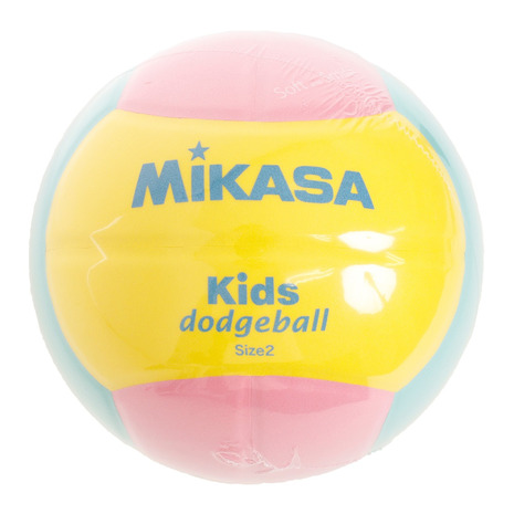 ミカサ MIKASA 再再販 ☆正規品新品未使用品 スマイルドッジボール EVA 2号球 グリーン SD20-YP ピンク イエロー キッズ