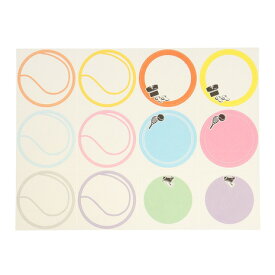 プロモショップ（PROMOSHOP）（メンズ、レディース、キッズ）色紙用シール テニス QZ005TEN00001