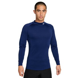 ナイキ（NIKE）（メンズ）ナイキ プロドライフィット フィットネス モックネック ロングスリーブ トップ FB7909-492