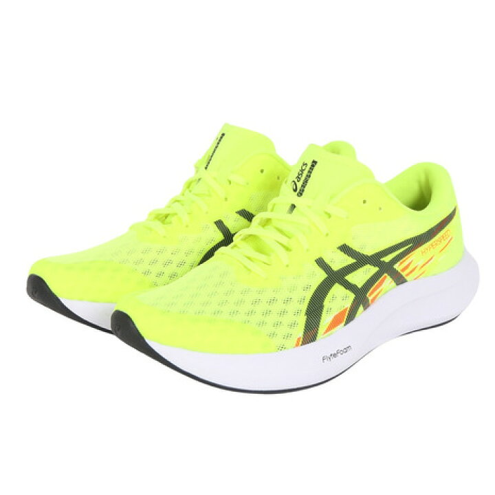 美品・希少】ASICS ランニングシューズ 蛍光イエロー 26.0cm S4 