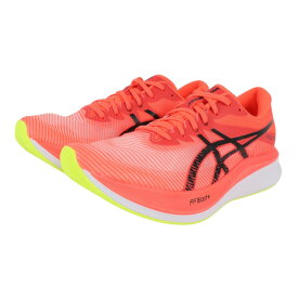 アシックス（ASICS）（メンズ）ランニングシューズ マジックスピード3 フラッシュオレンジ 1011B703.600 スニーカー トレーニング 部活 クッション性 反発性