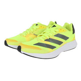 アディダス（adidas）（メンズ）アディゼロ RC 4 イエロー 黄色 GX6662 ランニングシューズ ジョギングシューズ トレーニング スポーツ スニーカー 運動靴