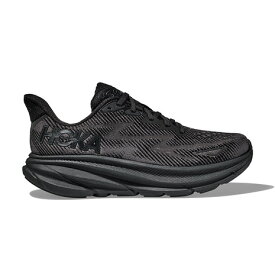 ホカ（HOKA）（メンズ）ランニングシューズ Clifton 9 Wide クリフトン9 ワイド ブラック 1132210-BBLC スニーカー トレーニング ジョギング