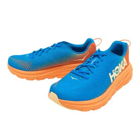ホカ（HOKA）（メンズ）ランニングシューズ リンコン3 レギュラー ブルー オレンジ 1119395-CSVO スニーカー ジョギング マラソン 厚底 軽量 部活
