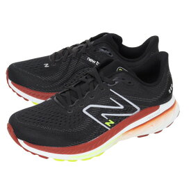 ニューバランス（new balance）（メンズ）ランニングシューズ フレッシュ フォーム X 860 v13 ブラック レッド M860M134E スニーカー ウォーク クッション性