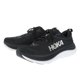 ホカ（HOKA）（メンズ）ランニング シューズ ガビオタ 5 レギュラー ブラック 1127929-BWHT スニーカー ジョギング トレーニング スポーツ シューズ