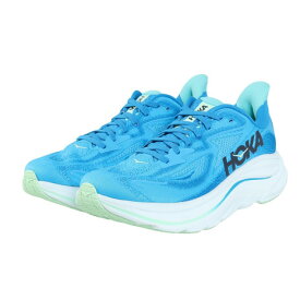 ホカ（HOKA）（メンズ）ランニングシューズ ジョギングシューズ クリフトン 10 ワイド ロイヤルブルー 1162032-HSK スニーカー ラン ウォーク 超軽量 通気性