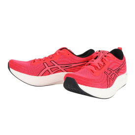 【5/10 24h限定 エントリー＆対象3店舗以上買い回りで最大P10倍！】アシックス（ASICS）（メンズ）ランニングシューズ エボライド スピード ピンク ブラック 1011B612.700 スニーカー トレーニング スポーツ 軽量 クッション性