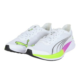 プーマ（PUMA）（メンズ）ランニングシューズ ジョギングシューズ リディームプロレーサー EG ホワイト 31190601 スニーカー マラソン 部活 軽量