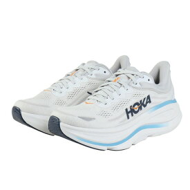 ホカ（HOKA）（メンズ）ランニングシューズ ジョギングシューズ ボンダイ 9 グレー 1162011-SSTC スニーカー
