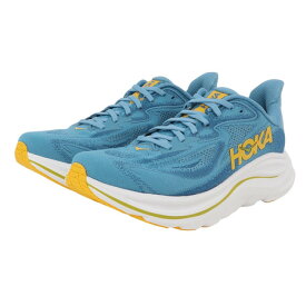 ホカ（HOKA）（メンズ）ランニングシューズ ジョギングシューズ クリフトン 10 ワイド ブルー 1162032-ALF スニーカー