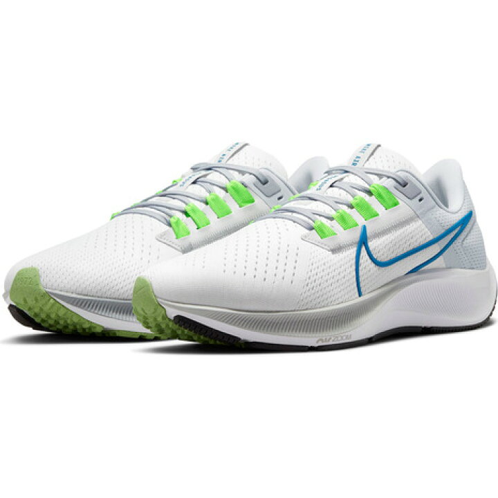 楽天市場 ナイキ Nike エア ズーム ペガサス 38 ホワイト ブルー 白 Cw7356 103 ランニングシューズ 靴 スポーツ スニーカー ジョギング マラソン 長距離 メンズ Supersportsxebio楽天市場支店