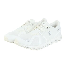 オン（On）（メンズ）ランニングシューズ クラウド 6 ホワイト 3MF10071200 スニーカー 軽量 快適 スタイリッシュ ジョギング ウォーキング Cloud 6