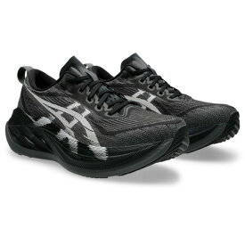 アシックス（ASICS）（メンズ、レディース）ランニング ジョギングシューズ スーパーブラスト 2 ブラック ホワイト 1013A160.001