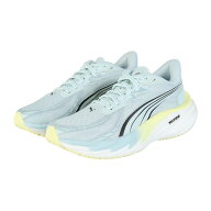 プーマ（PUMA）（レディース）ランニングシューズ ジョギングシューズ ヴェロシティ ニトロ 4 ライトブル…