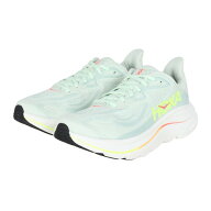 ホカ（HOKA）（レディース）ランニングシューズ ジョギングシューズ クリフトン 10 ワイド 1162050-SLSSN