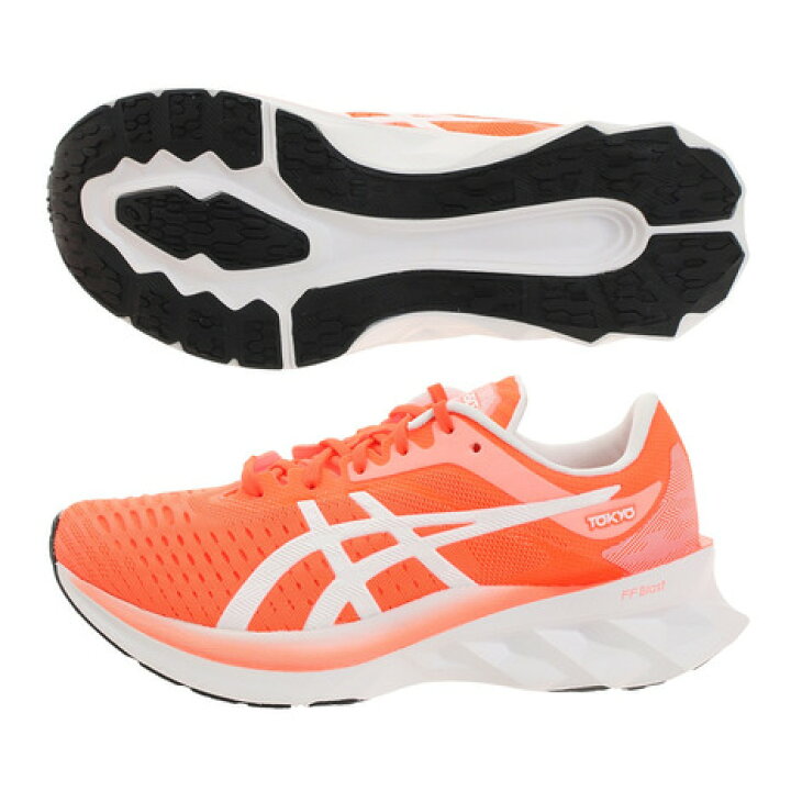 楽天市場 ランニング対象品購入 エントリーでp10倍 8 19 00 8 28 1 59 アシックス Asics ランニングシューズ Novablast Tokyo 1012a941 600 ジョギングシューズ マラソン レディース Supersportsxebio楽天市場支店